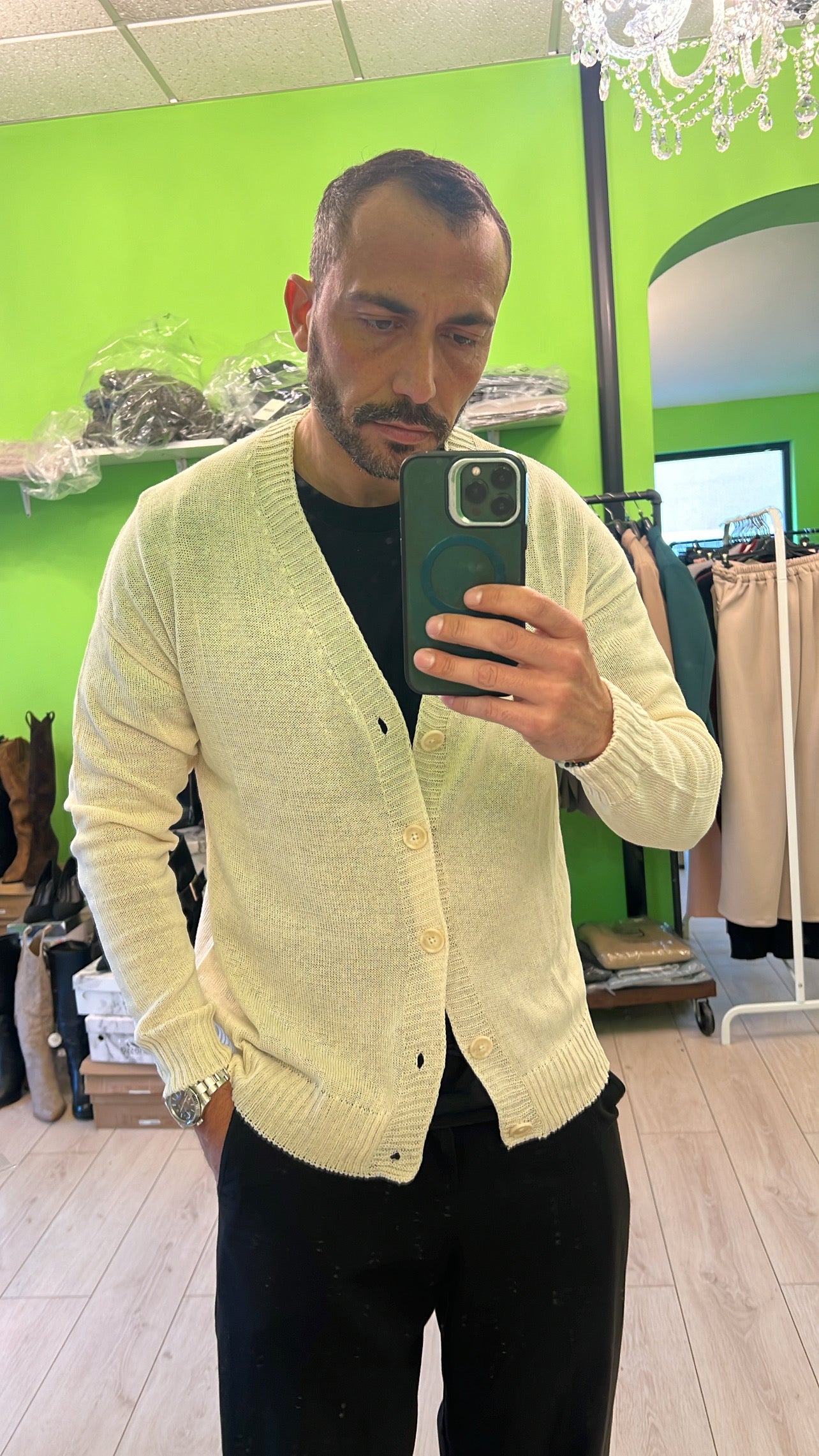 Cardigan “Oxford”