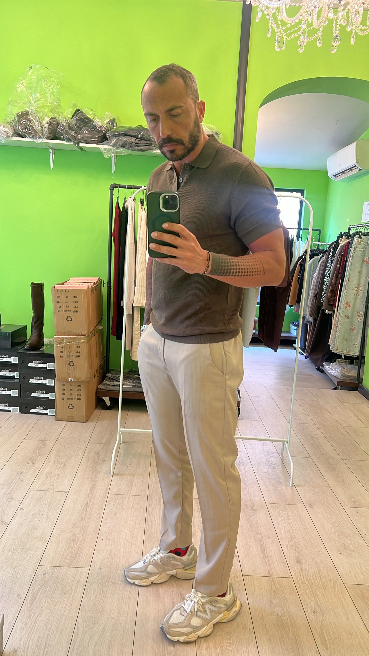 Polo in filo serafino