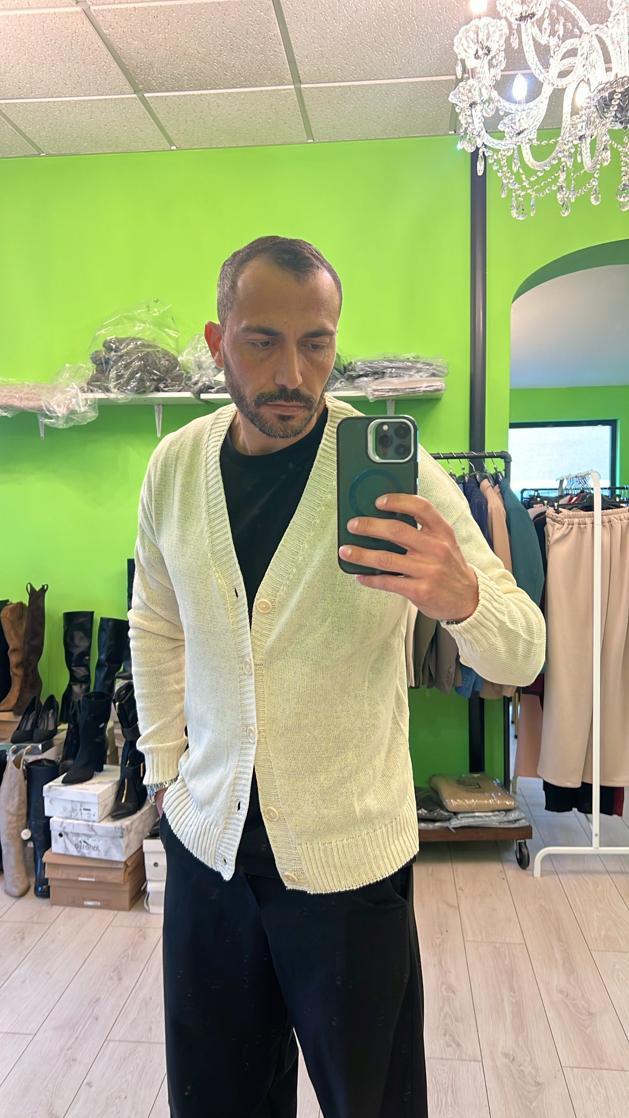 Cardigan “Oxford”
