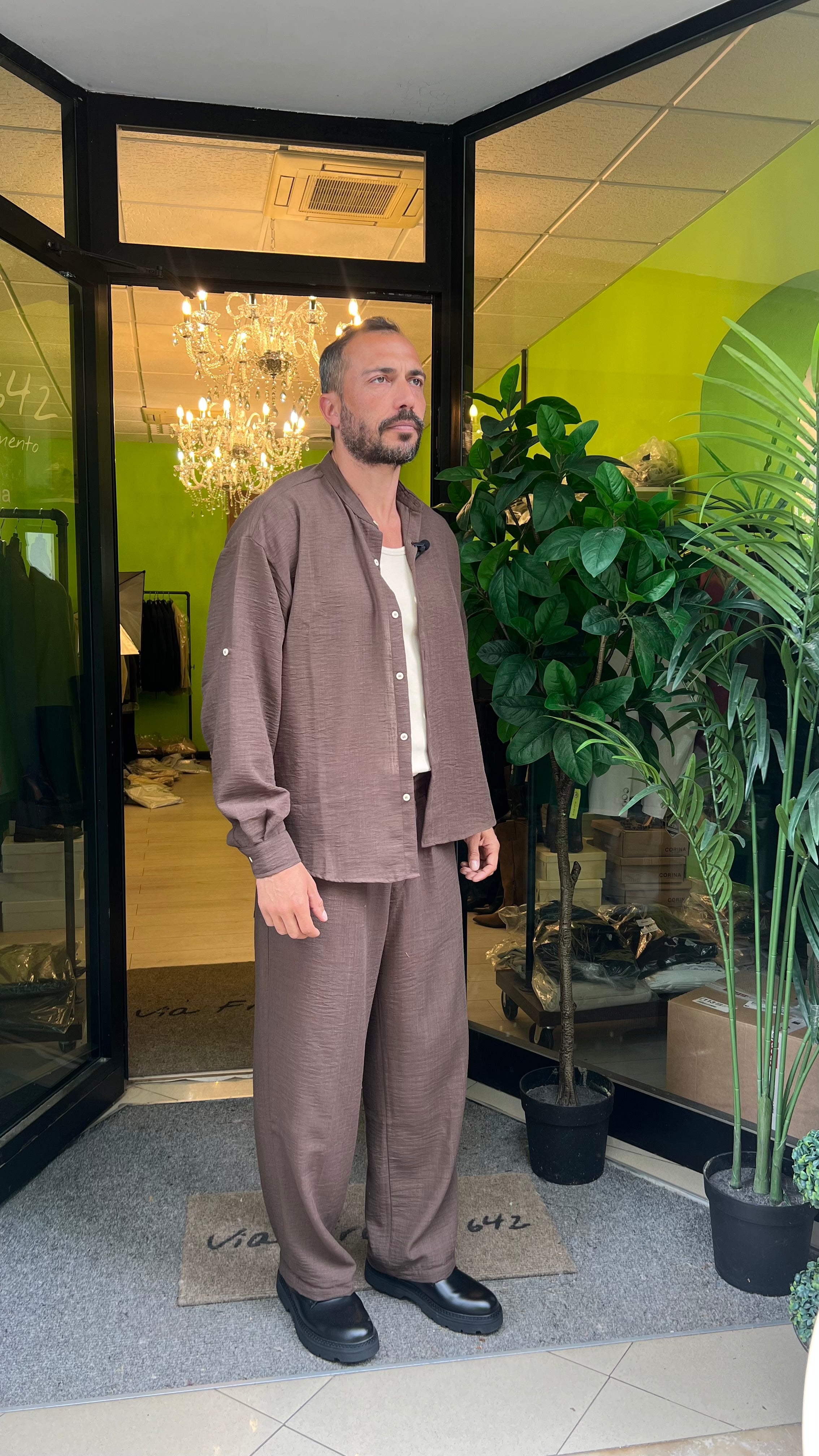Coordinato “St. Tropez” testa di moro