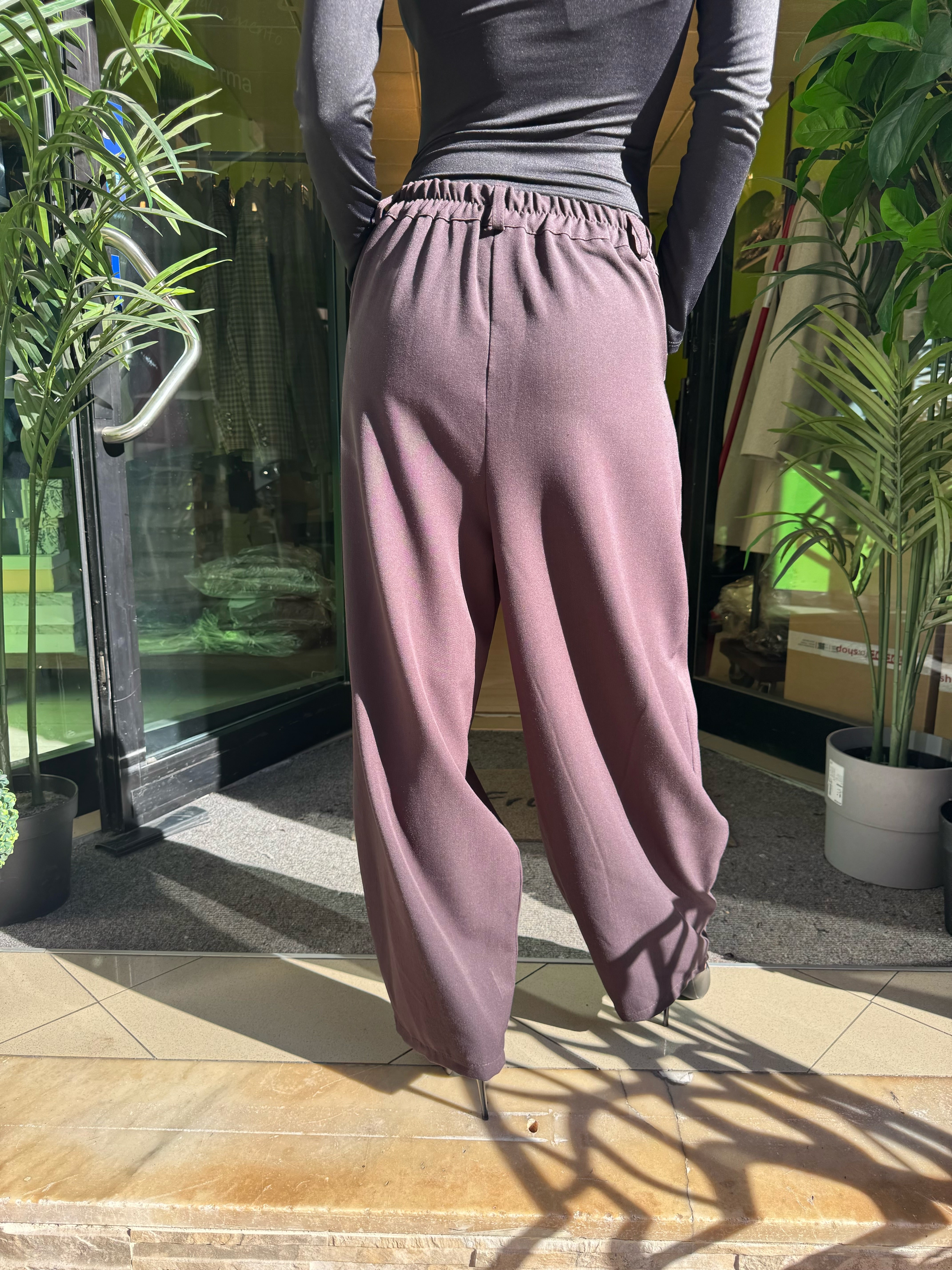 Pantalone a “portafoglio” due colori