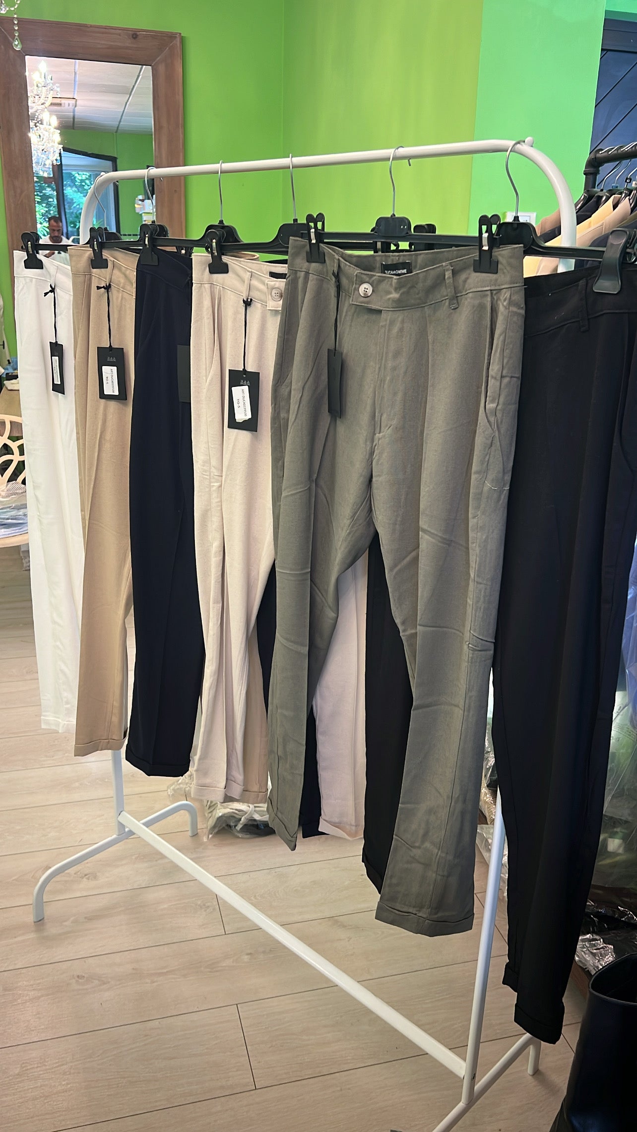 Pantalone Capri lino cotone