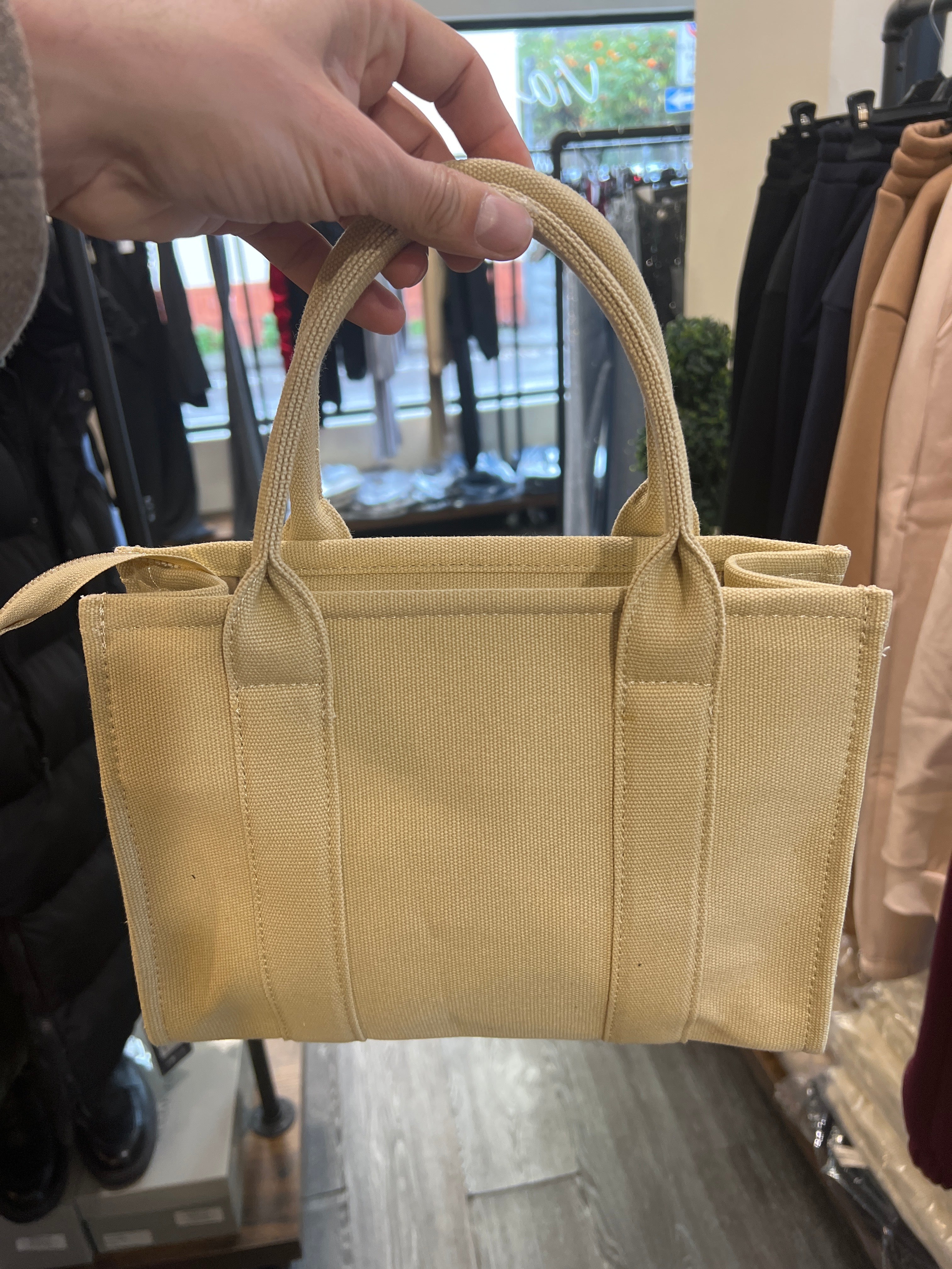 Borsa media di tela Modello marc con tracolla