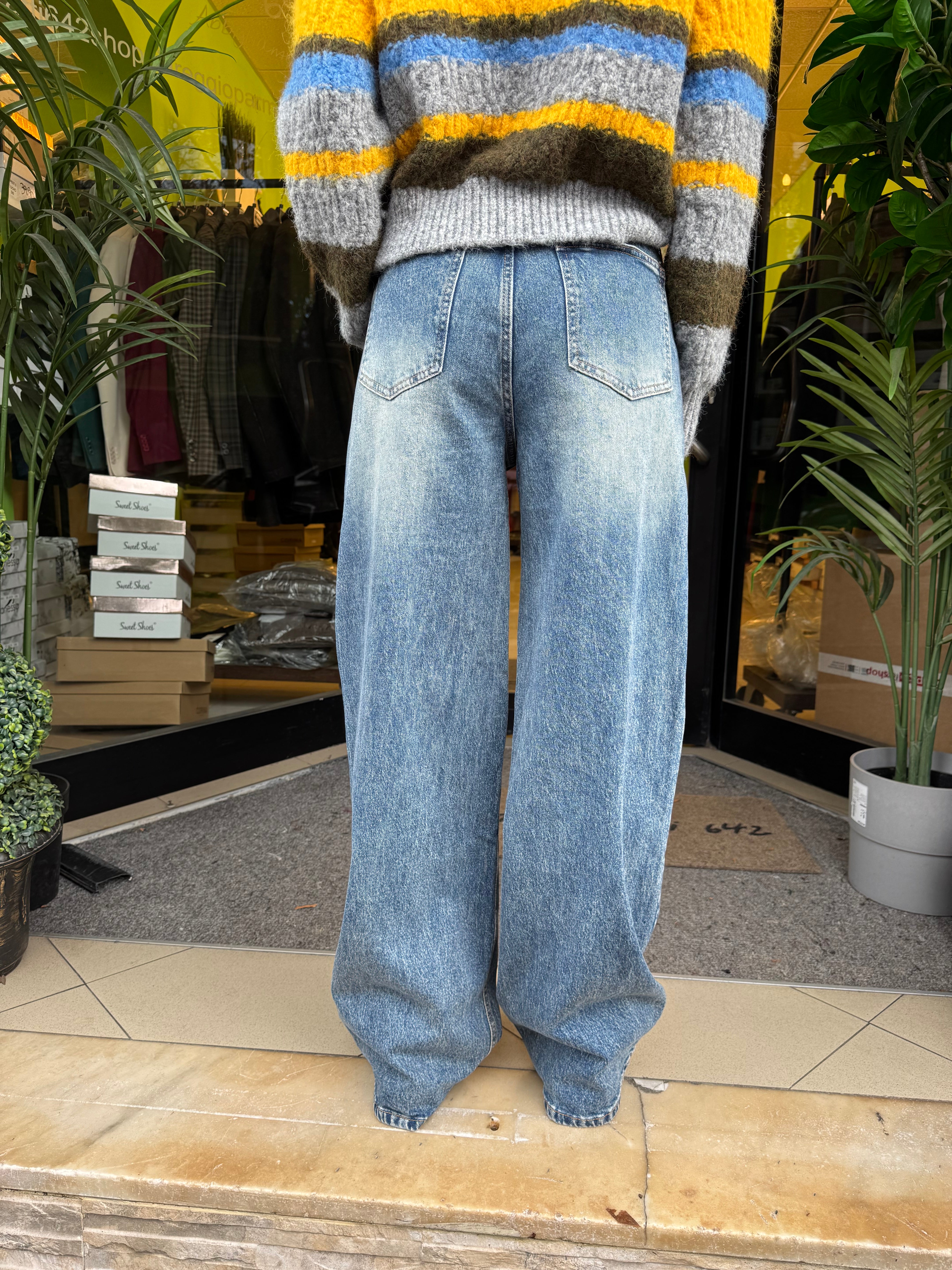 Jeans “portafoglio” blu Classic