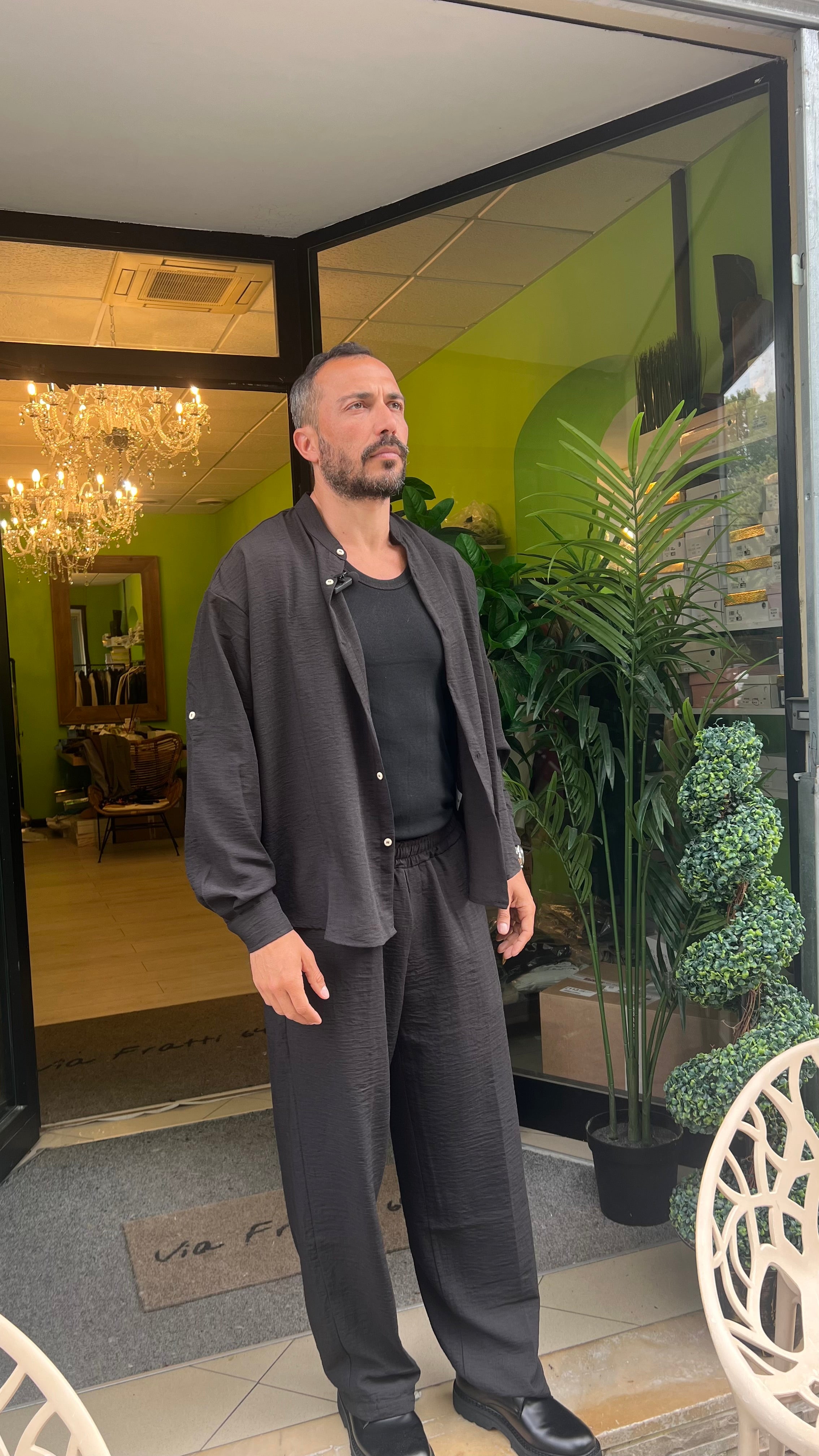 Coordinato “St. Tropez” nero