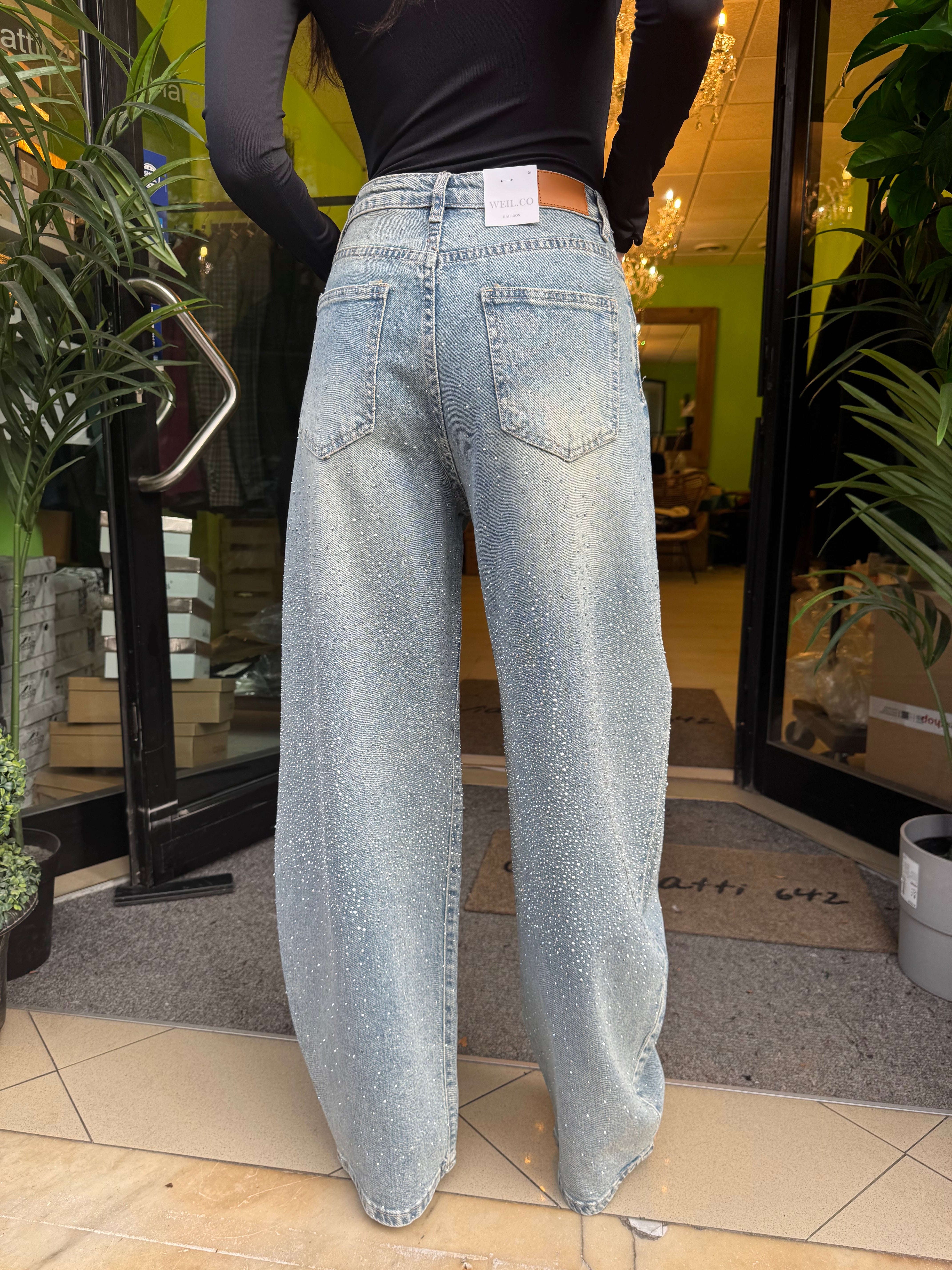 Ballon con strass top quality