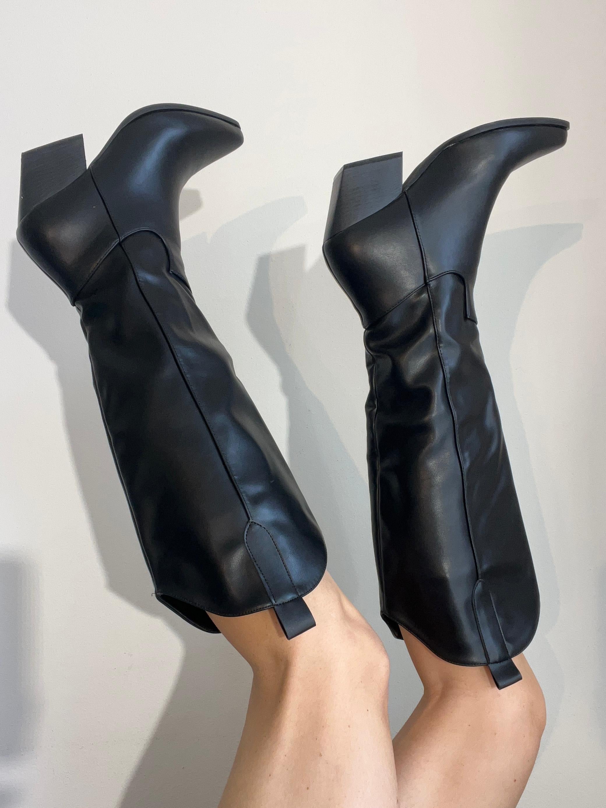 Camperos alto nero