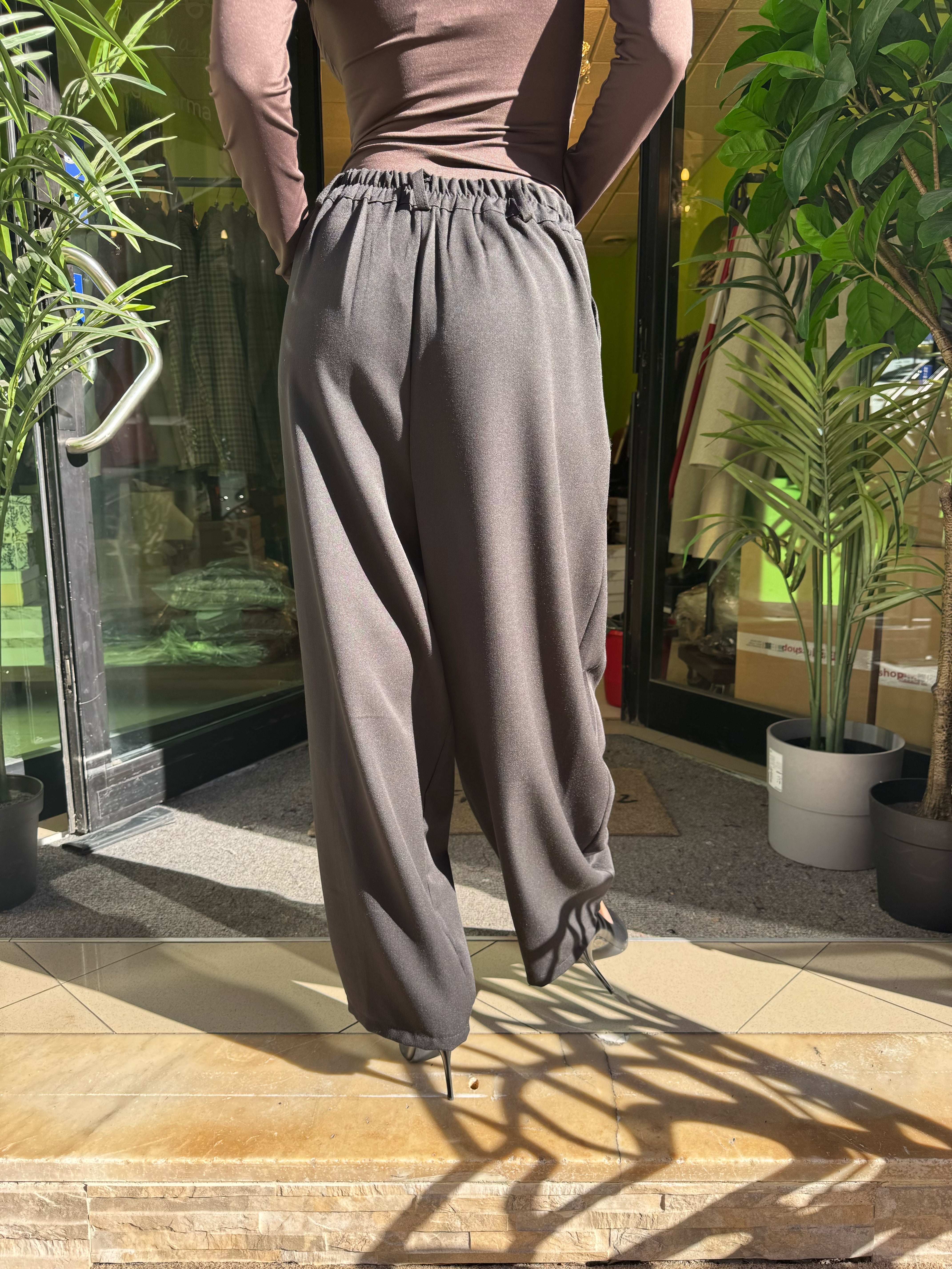 Pantalone a “portafoglio” due colori